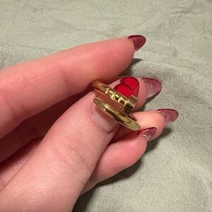 Designer inspired ring